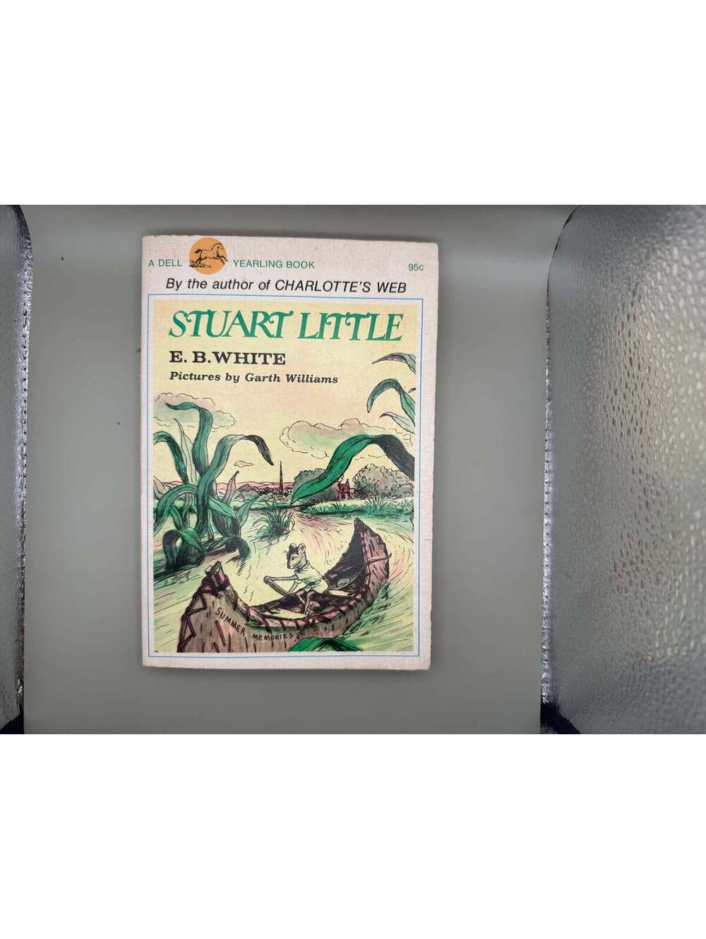 E. B. White Stuart Little Vintage Paperback Book December 1973
